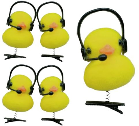 Enten-Haarklammern, Enten-Haarnadeln, Ententierpackung, Schnabeltierklammern, Tiermotiv, Entennadel