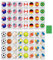 Jongyumo Seaside Escape Spielblöcke Mahjong Sets, Mahjong Spielset Flagge Und, Mahjong Spielblöcke, Kompakt Und Tragbar, Patriotisches Design, Leicht Zu Lesen