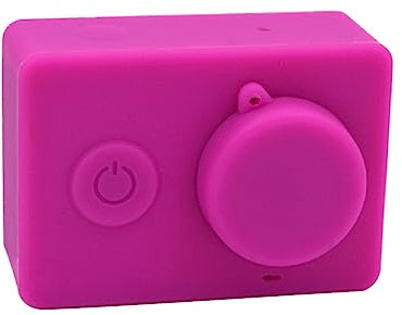 Angoily Silicone Cover for Yi Lightweight Protective Case for Action Camera Cover for Yi Camera Cover Case for Yi Silicone Case for Yi Rosy