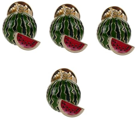 Pullover Schal Clip, Vintage Pullover Schal Clips Chai, Wassermelone Brosche Shirt Wassermelone Clips