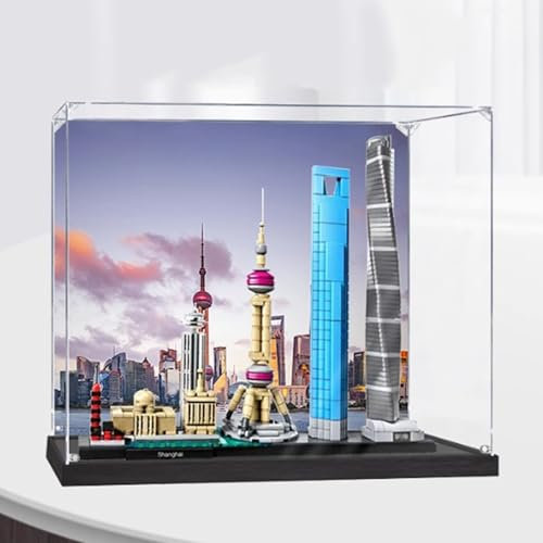 Acrylic Display Box, Compatible with Lego 0345 Secret Flowerbed , Clear Boxes for Displaying Collectibles, Dustproof Display Boxes (Box Only)