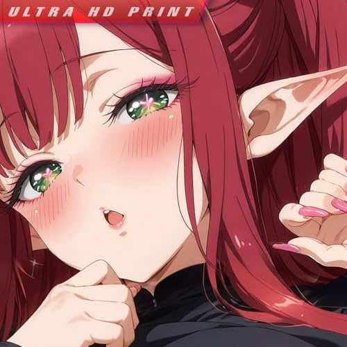 WAIFUWORLD SHOP Premium Wallscroll Anime Poster | Design #84 | Manga Rollbild aus Stoff | Roll-Up Banner für Wohnzimmer & Schlafzimmer | 120x60cm