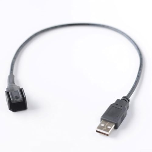 Auto USB Adapter Kabel Linke Öffnung für Nissan Für Ford Für JAC Kompatibel mit Radio USB Buchse Stecker Automotive Ersatzteil