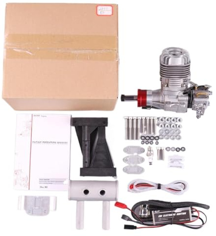 20cc RCGF Rear Petrol Engine For RC Airplane Model Compatible With Automotive And Motorcycle Parts(RCGF 20cc RE)