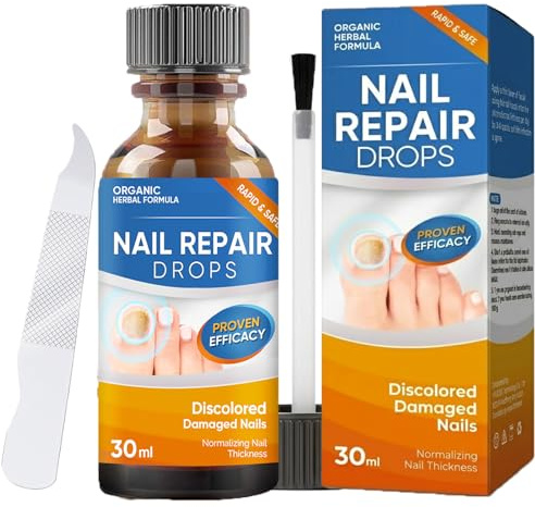 Fungal Nail Treatment for Toenails Extra Strong, 30 ML Toenail Fungus Treatment for Discoloured and Damaged Nails, Strengthen Damaged for Toenails, Restore Healthy Nails, Gentle & Safe