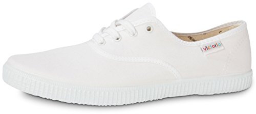 victoria DEPORTIVA 106613 INGLESA LONA de la talla 44 en color BLANCO