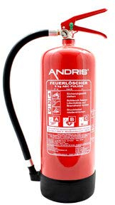 6 kg ABC-Pulver Dauerdruckfeuerlöscher