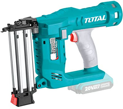 TOTAL - Clavadora de Pins Eléctrica | A Batería P20S de 20 V | Capacidad de Clavado de 2,5 Pins/s | Para Clavos de 15 a 50 mm | Carga de 100 Unidades