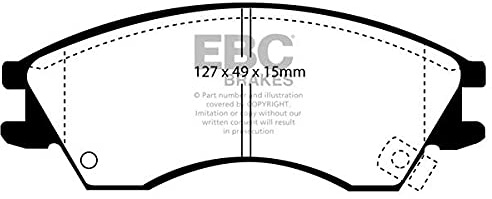 EBC Brakes DP1029 Blackstuff Brake Pads