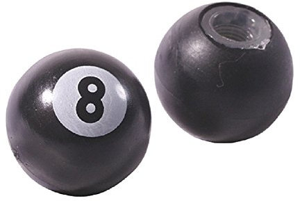 CONTEC 8 Ball Ventilkappen | schwarz