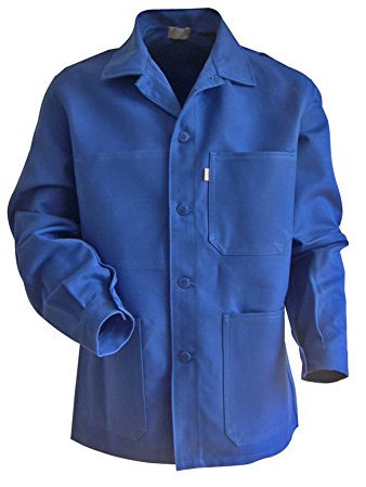 LMA 200241 PLANTOIR Veste à Boutons Col Chevalier, Bleu Bugatti, Taille 3