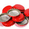 Home Brew Online Red 26mm Bottle Caps 100pk