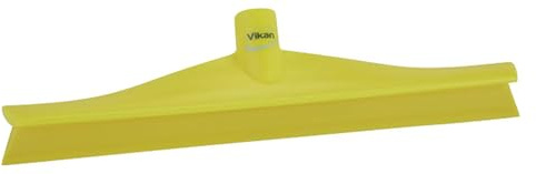Vikan Gummi Reinigungsbürste Polypropylen Rahmen Single Blade Rakel, 16 Zoll, gelb