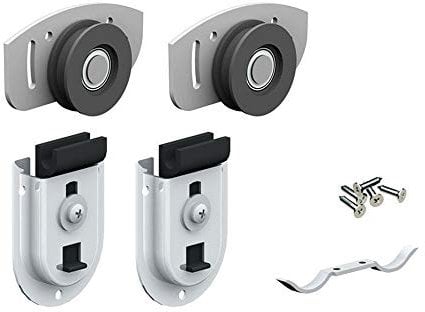 Ares 2 Extra Wardrobe Door Kit for 1 Extra Door for Bedroom (Tracks not Included)