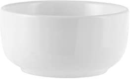 H+H 85903. Schälchen für Fondue, Keramik, Weiß