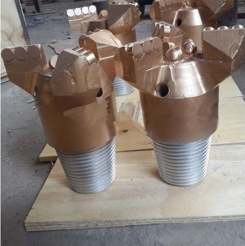 Gowe 133 mm 3 Flügel Ganzes Stück PDC Bohrer für Sandstein Bohren mit 1-4 Wasserlöchern