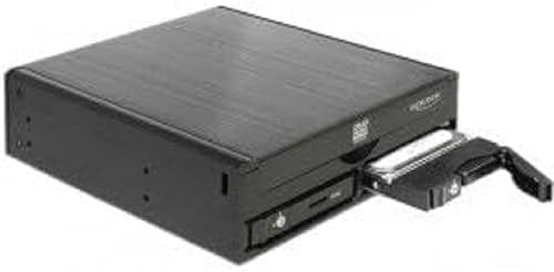DeLOCK Einbaurahmen 5.25 Wechselrahmen für 1 x 5.25 Slim Laufwerk + 2 x 2.5 SATA HDD / SSD