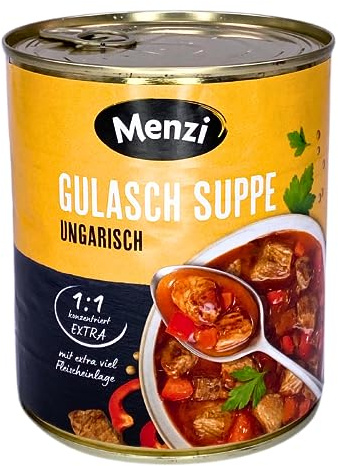 Gulaschsuppe ungarisch Extra 1:1 von MENZI, 800ml