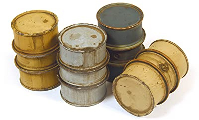 Vallejo Scenics - 1:35 German Fuel Drums 1