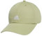 adidas Women's Saturday 2.0 Relaxed Adjustable Cap, Magic Lime Green/White, One Size