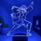 Lampada Neji Hyūga – Collezione ufficiale JoyLamp x Naruto – 16 colori + telecomando + pacchetto Naruto – Lampada Naruto 3D Manga
