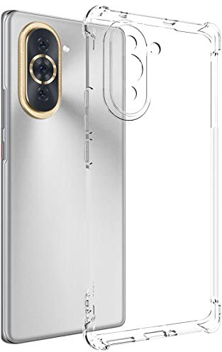 mtb more energy® Coque souple compatible avec Huawei nova 10 - Coins renforcés - Protection de l'appareil photo - TPU 1,5 mm - Coque de protection