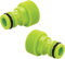 Nillkanth@ Garden Hose Pipe Connector Adaptor, 3/4 BSP Male Screw Type Accessory Screw Hose Pipe Adaptor Connector Pack of 2