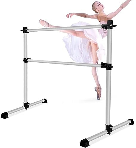 Ballettstange Leichte Ballettstange aus Aluminiumlegierung, tragbarer Trainingsstock mit Einstellbarer Höhe, perfekt for Kinder und Erwachsene