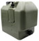 Fresh Water Carrier Container 20L with Tap & Soap Dispenser (Green Food Grade Plastic HDPE Can Fishing)