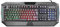 Tastiera Gaming PC Multimediale Illuminazione LED Retroilluminata USB Keyboard Gaming Tasti Anti Ghost HARD4641