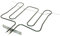 Franza - Resistenza forno superiore grill per Smeg 335 x 325 mm. Watt. 1800-806890523 - RE2416/OR - Prodotto originale