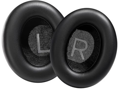 PESLNG Professionelle Ersatz Ohrpolster für Bose, kompatibel mit Over-Ear Kopfhörern von Bose 700 Noise Cancelling-Kopfhörer (NC700) (Proteinleder - Schwarz)