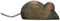 HolzWald - 1637 - Bauernhof, Maus, Holz, Handarbeit, 2,6cm x 5,3cm x 2cm