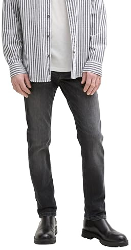 Tom Tailor Herren Josh Regular Slim Jeans mit Freefit®-Stretch