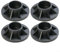 Zoegneer Paquete de 1/4 soporte de marco de metal para piscina, sombrero de base de repuesto vertical para patas 10139 10576 25021 (paquete de 4)