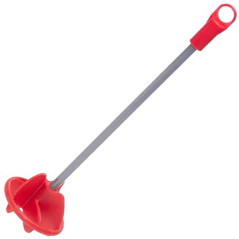 Amtech - 5 Litre Hex Paint Mixer for Paint, Grout, and Most Adhesives, Fits Electric Drills with 10mm Shank, Reduces Strain and Fatigue, Easy to Clean, Durable and Long Lasting