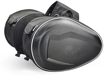 UUIUYGH Motorradbeutel Für Yamaha Tasche Regenmantel Universal Motorrad Wasserdicht Racing Moto Helm Reisetaschen Koffer Satteltaschen Motorrad Schwanzbeutel(PU)