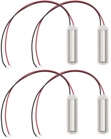 Create idea Lot de 4 Moteurs de Vibration sans Noyau CC 1,5 V ~ 5 V Micro-Moteurs étanches pour Brosse à Dents électrique Et Masseur DIY 7 X 24 Mm