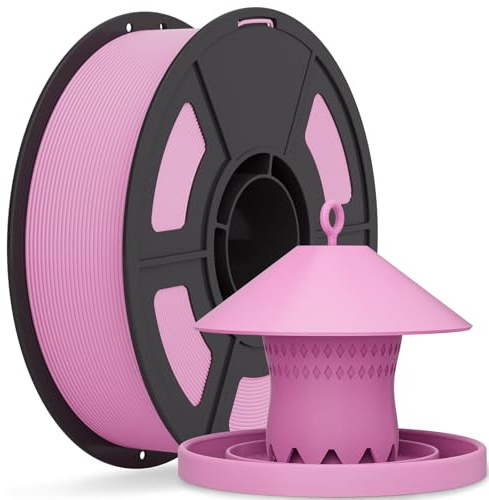 IEMAI ASA Filament 1.75mm 1Kg, 3D Drucker Filament ASA Rosa, UV-beständig, Hitzebeständig, Maßgenauigkeit+/-0,02mm