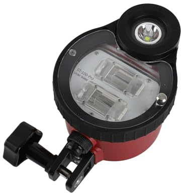 BAFOVY Stroboscope Sous-marin ST100 Pro, Lampe Flash Sous-marine Professionnelle, Profondeur de 100 M pour les Systèmes de Caméra et Meikon