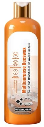 Wood Stain Conditioner | 120ml Long Lasting Gloss - Furniture Conditioner With Wood Finish | For Repair And Restoration Of Parquet, Cutting Boards And Logs