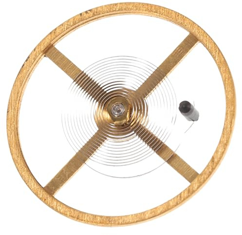 Healifty Uhrwerksteil aus Legierung für 8025 Armbanduhr, Gold | Präzise Passform, Hohle Konstruktion, mit Gossamer, für Uhrmacher und Werkstatt, Inklusive Kunststoffbox