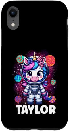 Taylor Unicorn Space Astronaut Case for iPhone XR