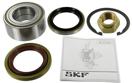 SKF Radlagersatz mit Wellendichtring VKBA 6913 Position Vorderachse Außendurchmesser 80 mm Höhe 111 mm Länge 111 mm Breite 84 mm - OE Qualität