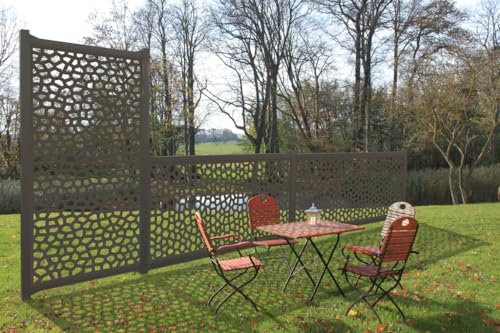 Intermas M281482 Panneau décoratif Nortene mosaïques 1 x 2 m Rouille