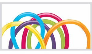 Unbekannt 1.000 Modellierballons 260Q, Qualatex, Große Mischung