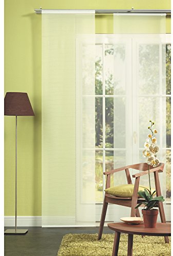 Home fashion Schiebevorhänge, Weiß
