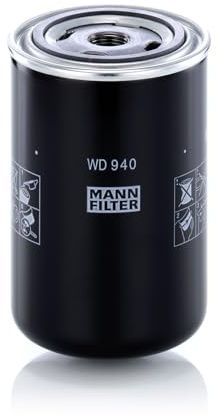 MANN-FILTER, WD 940/14 Oil Filter | For Off-Highway, Highest Filtration Performance, Engine Protection, High Quality Sealing, True OE Engineering