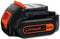 Black+Decker Batería de Litio Tipo Carril 10.8V 1.5Ah, Compatible con Herramientas 10.8V, compacta y Ligera, para Modelos BDCD12 y BDCDD12, BL1512