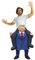 Morph Costume Trump A Cavalluccio Adulto, Presidente Trump Costume